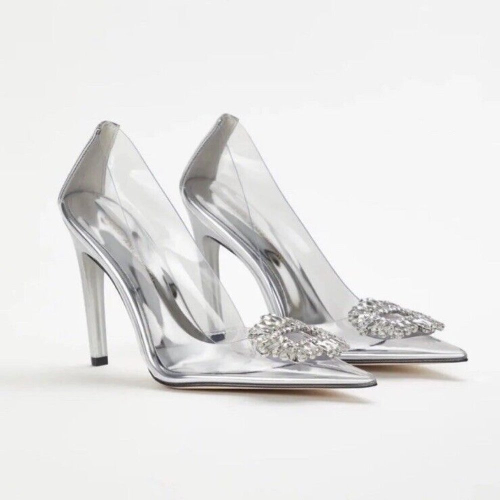 Good American Cinder F*cking Rella Heels